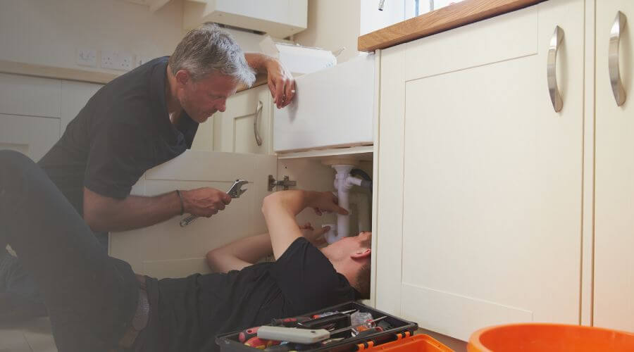 Professional burst pipe repair services in Ebervale, PA